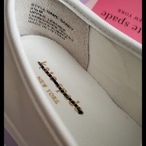 Kate Spade White Women's Shoes Size 8.5